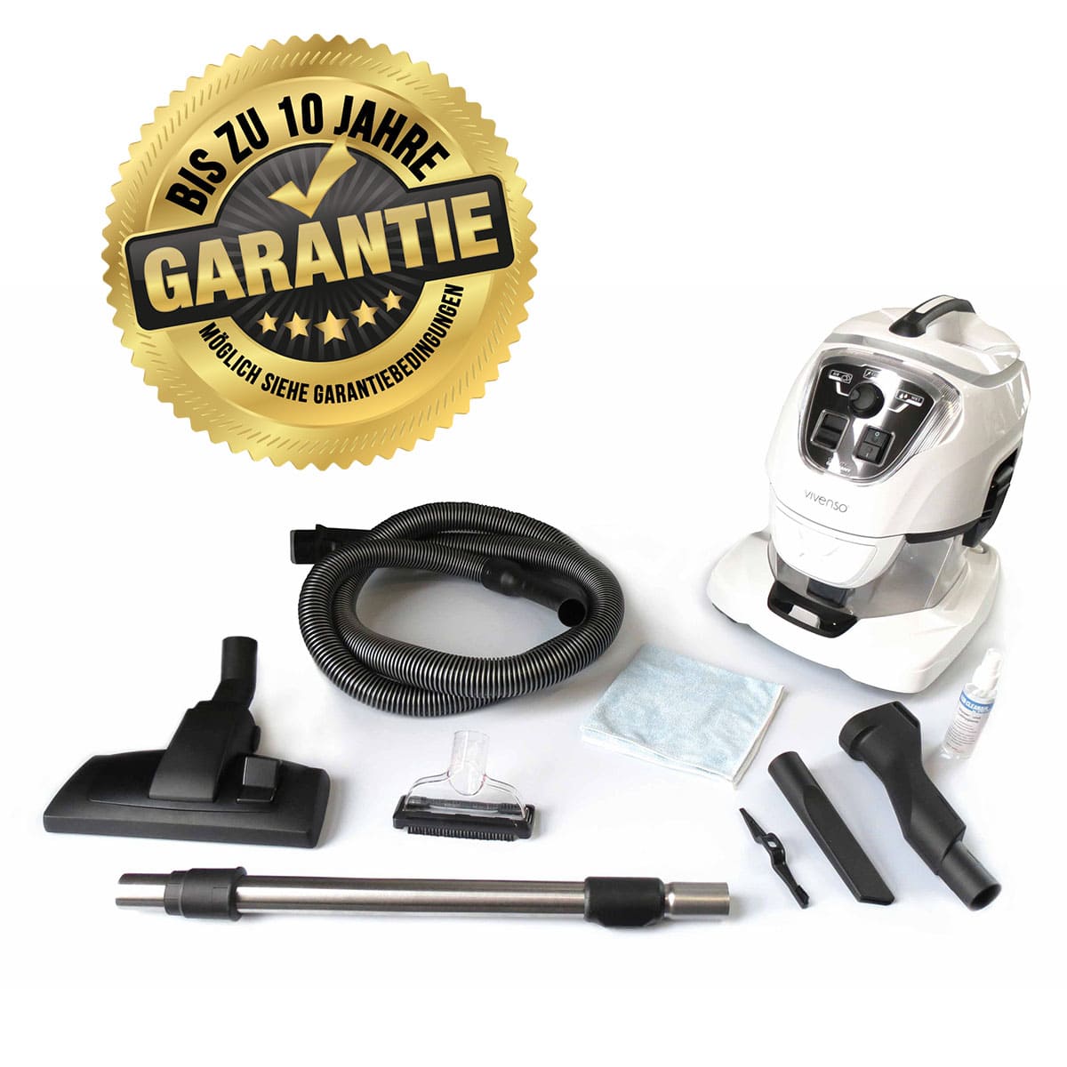 Vivenso Wasserstaubsauger Grundausstattung